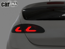 CarDNA Fanali Posteriori LIGHTBAR per Seat Leon 2005-2009 1P fumè nero-image-64659