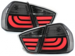 carDNA LED Taillights suitable for BMW 3 Series E90 Sedan (2005-2008) Smoke - RB27LLS