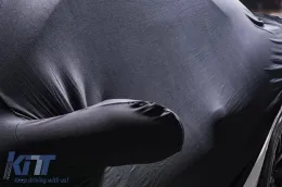 Carpassion Housse Élastique taille M, noire-image-6144754