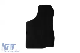 Carpet floor mats by Petex suitable for Opel Corsa A 1982-1993, set of 4 pieces, black-image-6241399