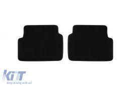 Carpet floor mats by Petex suitable for Opel Corsa A 1982-1993, set of 4 pieces, black-image-6241401