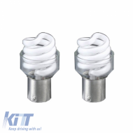 CCFL Bulbs S25 P21W BA15S 12volt White Color Prosport 2 pcs