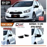 image-47-Ceed Batman Couvercle de Miroir Noir Brillant Lampe de Miroir / 2012 - 2017