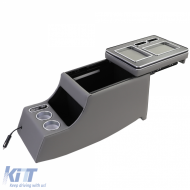 Center console armrest gray fits Mercedes Viano W639 V-Class W447 03-19-image-6257509