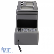 Center console armrest gray fits Mercedes Viano W639 V-Class W447 03-19-image-6257510