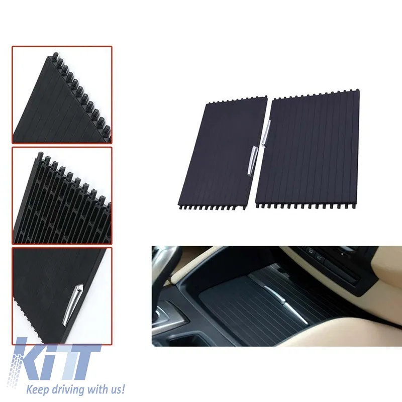 Center Console Roller Cover suitable for BMW X5 E70 07-13 / X6 E71 08-15 2 Pcs