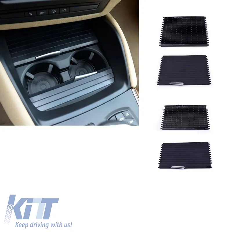 Center Console Roller Cover suitable for BMW X5 E70 07-13 / X6 E71 08-15 2 Pcs