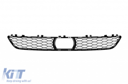 Center grille suitable for front M Technik bumper for BMW 5 Series G30 sedan, G31 touring after 2017 with ACC - ABGB6027380