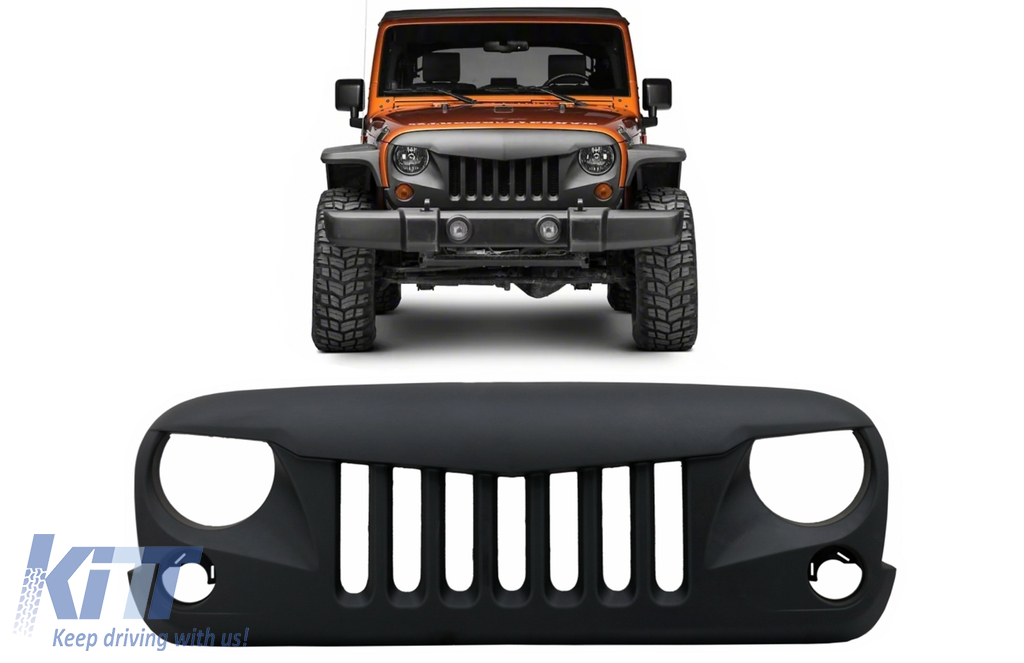 Front máscara-Grill 2007-2016 Jeep Wrangler JK tuning Front vehículo Front nuevo 