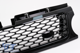 Central Grille and Side Vents Assembly suitable for Land Range Rover Sport L320 Facelift (2009-2013) Autobiography Look All Black Edition-image-6087840