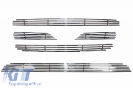 Central Grille & Lower Grille suitable for HYUNDAI Santa FE (2007-2009) Chrome - FGHYSF