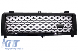 Central Grille suitable for Land Range Rover Vogue III L322 (2002-2005) All Black Autobiography Supercharged Edition - FGRR02NB