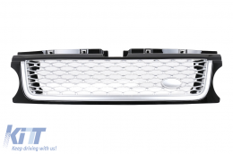Central Grille suitable for Land Range Rover Sport L320 Facelift (2009-2013) Autobiography Look - FGRR01FBR
