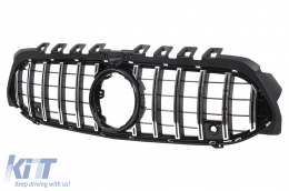 Central Grille suitable for Mercedes A-Class W177 Hatchback V177 Sedan (04.2018-2022) GT-R Panamericana Design-image-6126837