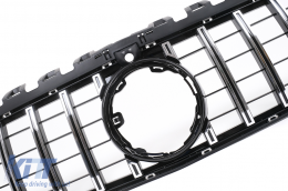 Central Grille suitable for Mercedes A-Class W177 Hatchback V177 Sedan (04.2018-2022) GT-R Panamericana Design-image-6126838