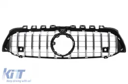 image-37-Central Grille suitable for Mercedes A-Class W177 Hatchback V177 Sedan (04.2018-2022) GT-R Panamericana Design