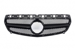 Central Grille suitable for Mercedes Benz A-Class W176 (2012-2015) A45 Design Black - FGMBW176AB