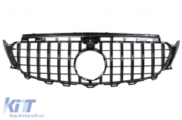 Central Grille suitable for Mercedes E-Class W213 S213 C238 A238 (2016-2019) GT-R Panamericana Design-image-6111595