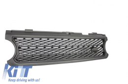 Central Grille  suitable for Land ROVER Range ROVER Vogue III (L322) (2006-2009) Silver Autobiography Supercharged Edition-image-6006043