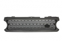 Central Grille  suitable for Land ROVER Range ROVER Vogue III (L322) (2006-2009) Silver Autobiography Supercharged Edition-image-6016571