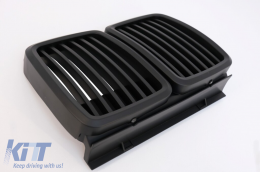 Central Kidney Grille suitable for BMW 3 Series E30 (1982-1994) Matte Black-image-6081910