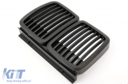 Central Kidney Grille suitable for BMW 3 Series E30 (1982-1994) Matte Black-image-6081915