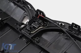 Central Kidney Grille suitable for BMW 5 Series G60 G61 (2023-) With LED-image-6260168