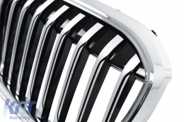 Central Kidney Grille suitable for BMW 7 Series G11 G12 LCI (2020-2022) with LED-image-6165715