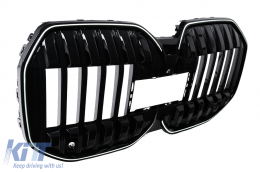 Central Kidney Grille suitable for BMW 7 Series G70 (2022-up) With LED-image-6260214