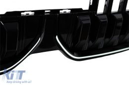 Central Kidney Grille suitable for BMW 7 Series G70 (2022-up) With LED-image-6260216