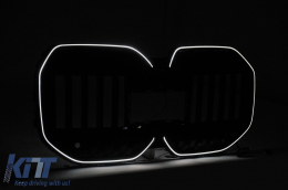 Central Kidney Grille suitable for BMW 7 Series G70 (2022-up) With LED-image-6260219