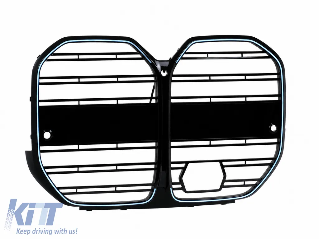 Central Kidney Grille with LED suitable for BMW 4 Series G26 Gran Coupe (2020-2025)