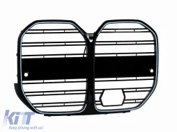 Central Kidney Grille with LED suitable for BMW 4 Series G26 Gran Coupe (2020-2025)-image-6328917