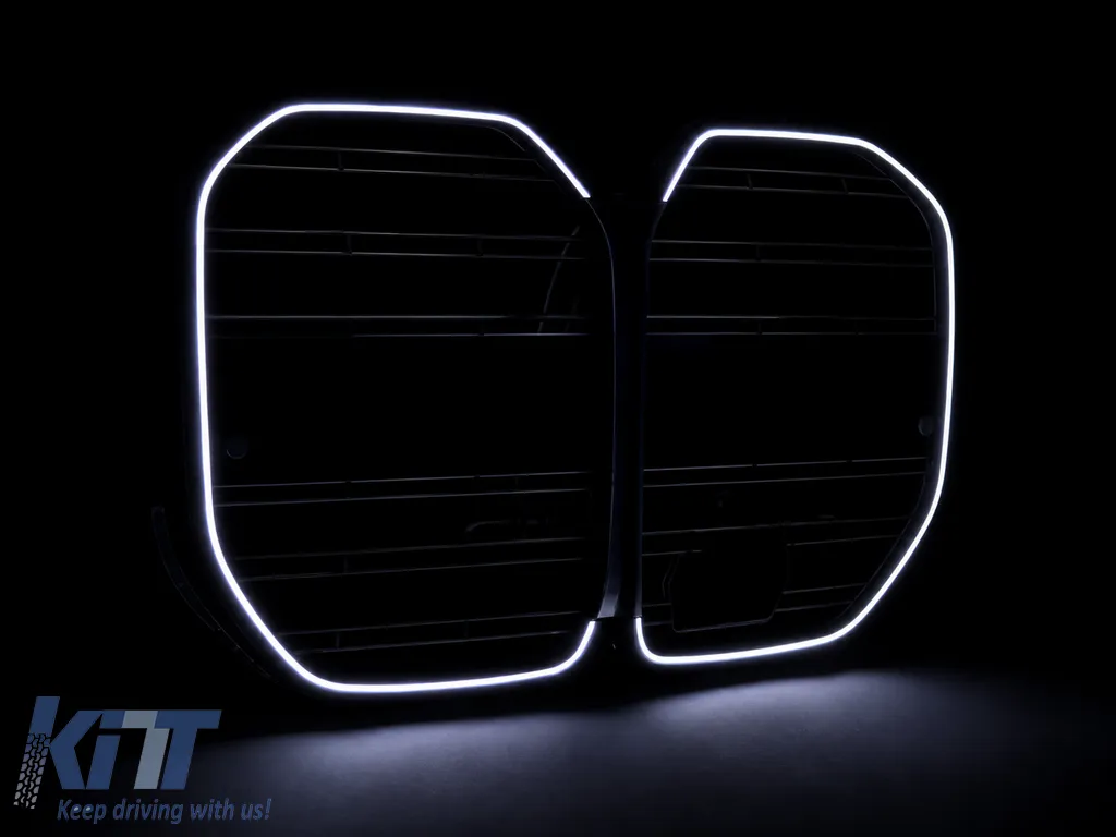 Central Kidney Grille with LED suitable for BMW 4 Series G26 Gran Coupe (2020-2025)