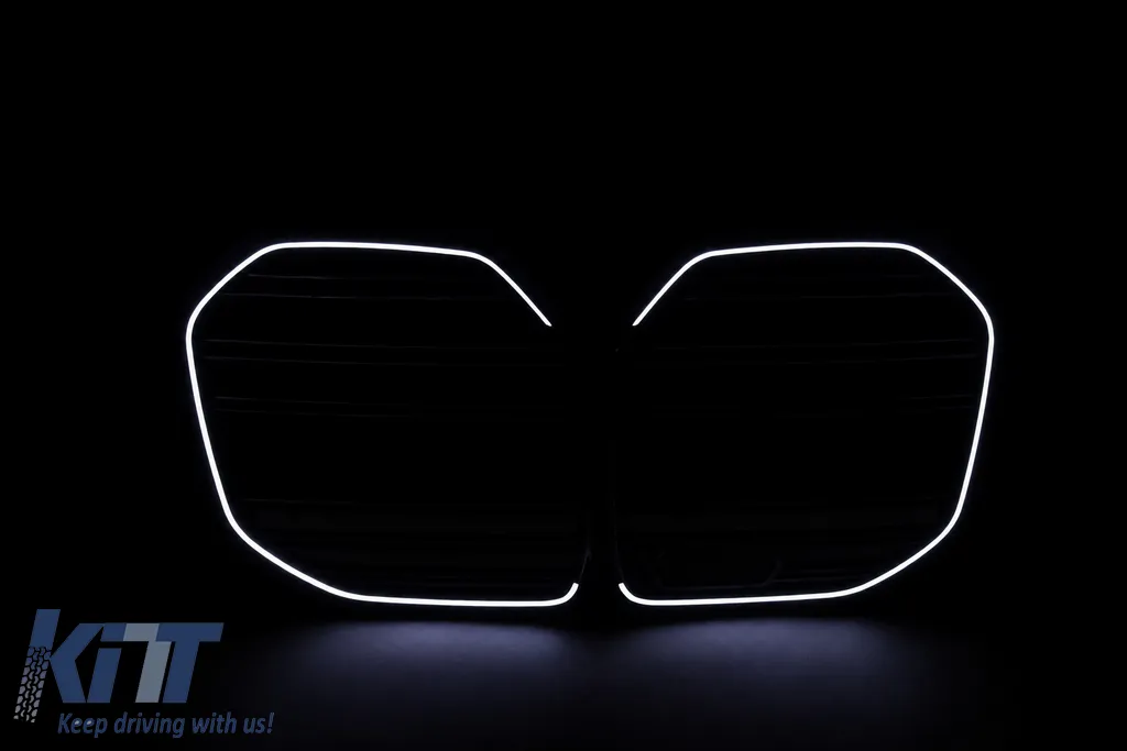 Central Kidney Grille with LED suitable for BMW 4 Series G26 Gran Coupe (2020-2025)