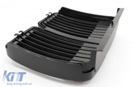 Centrale Rene Griglia per BMW Serie 3 E30 1982-1994 Nero opaco-image-6081913