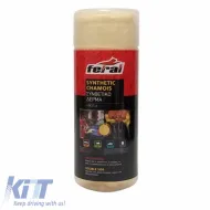 Chamois Leather Synthetic 43x32cm Feral 1 Pc-image-6295474