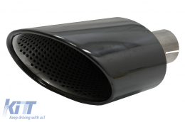 Échappement Silencieux Conseils pour Audi A4 B9 2016-2019 A5 F5 2017-2019 Noir-image-6079531