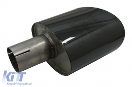 Échappement Silencieux Conseils pour Audi A4 B9 2016-2019 A5 F5 2017-2019 Noir-image-6079534