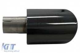 Échappement Silencieux Conseils pour Audi A4 B9 2016-2019 A5 F5 2017-2019 Noir-image-6079535
