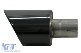 Échappement Silencieux Conseils pour Audi A4 B9 2016-2019 A5 F5 2017-2019 Noir-image-6079536