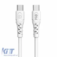 Charge Cable Type-C to Type-C White 1m ON Mobile Accessories 1 Piece-image-6322770