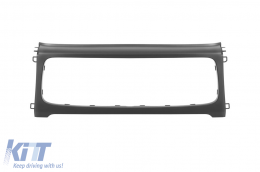Chrom-Frontstoßstangenkit Typ W465 geeignet für Mercedes G-Klasse W464 nach 2018 mit PDC, Kühlergrill, Scheinwerfereinfassungen, Kotflügelverbreiterungen-image-6164049