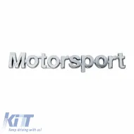 image-30-Chromaufkleber 3D ''Motorsport'' 14.8cm x 2cm 1 Stück