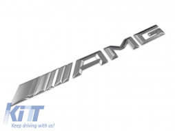 Chrome AMG emblem suitable for trunk of Mercedes GLE SUV W167, GLE Coupe C167 after 2019 - ABMECA6007105