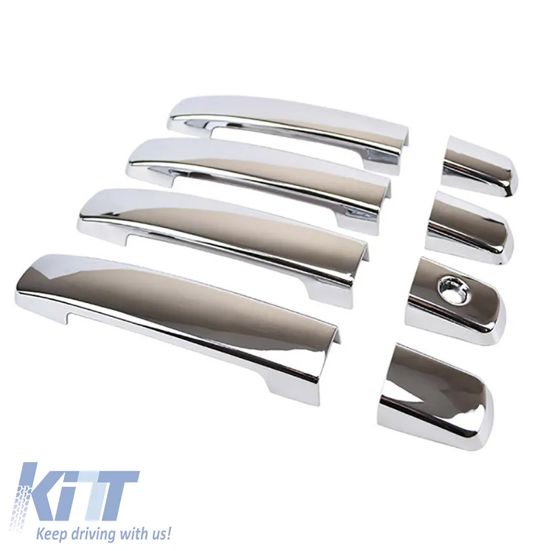 Chrome Door Handle Covers Steel suitable for Nissan Qashqai J10 07-14 Set 8 Pcs