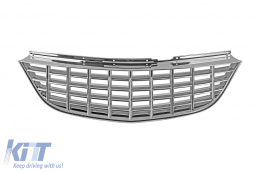 image-8-Chrome grille suitable for Opel Corsa D 2006-2009