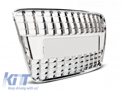 Chrome grille type S-line suitable for Audi Q7 2005-2009 - ABAUGR6009037