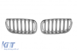 Chrome kidneys suitable for BMW X3 E83 2004-2007 - ABBMGR6007189