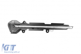 Chrome LED dynamic turn signals suitable for mirrors on Seat Leon 2012-2020, Arona, Ibiza after 2017-image-6238299